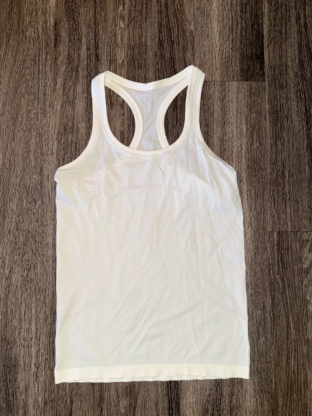 Women’s Lululemon White Racerback tank